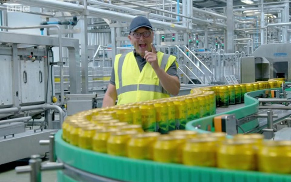 Secomak returns to BBC’s ‘Inside the Factory: Soft Drinks’