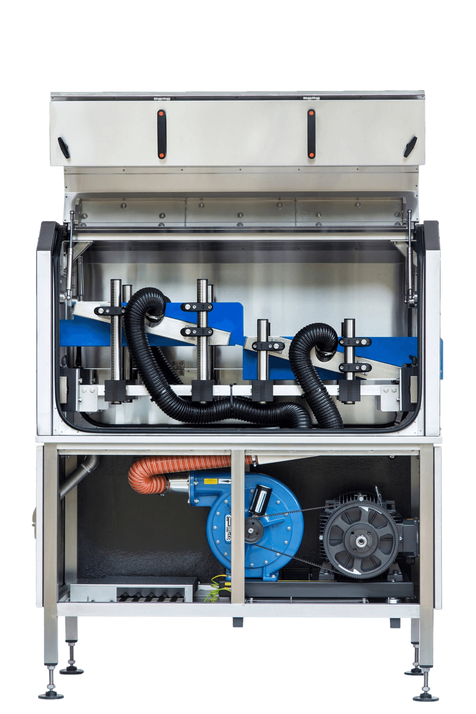 Secomak Compressed Air Knife System using Air Flow and Pressurised Air for Exit Air Velocity 